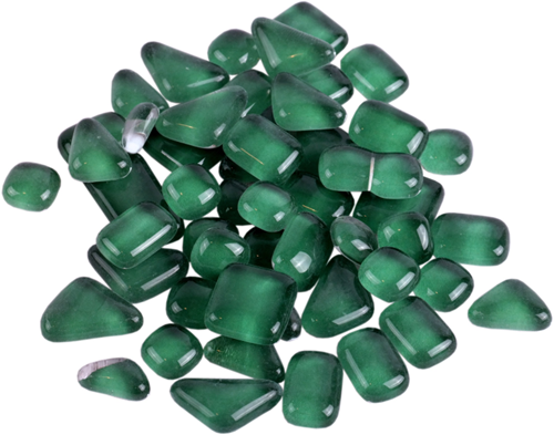 Soft Glas Polygonal Helder Groen 100 gr