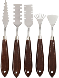ArtistLine Paletmessen Staal 5 stuks