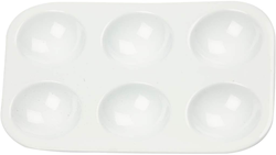 CC Plastic Palet 12x8 cm Wit 10 stuks