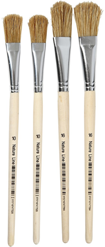 CC Nature Line Verniskwasten Set 13-17 mm 4 stuks