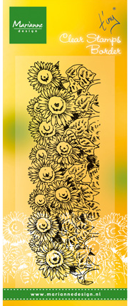 Marianne Design TC0836 Tiny's Border Sunflowers
