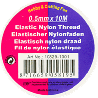 Elastisch Nylondraad 0,5 mm Transparant 10m