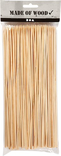 CC Bamboo stakes, L: 25 cm, thickness 3 mm, 200 pc/ 1 pack