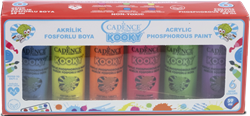Cadence Kooky Acrylic Paint Neon Set 6x59 ml