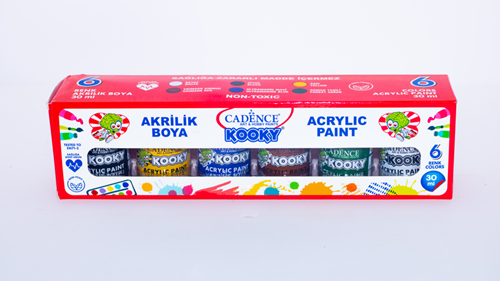 Cadence Kooky Acrylverf Set 6x30 ml
