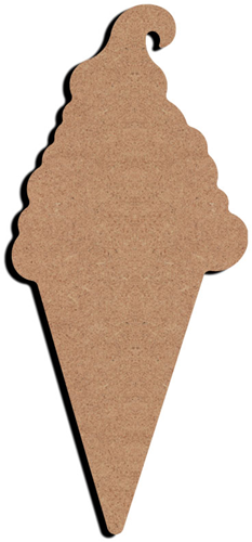 MDF Figuur IJshoorn 10 cm