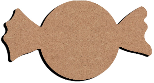 MDF Figuur Zuurtje 10 cm