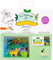 Fridolin Matchbox Craft Set 6.6x2.8x5.2 cm Jungle