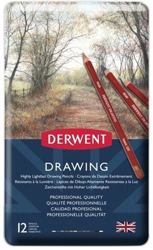 Derwent Set Luxe Potloden 12 Stuk