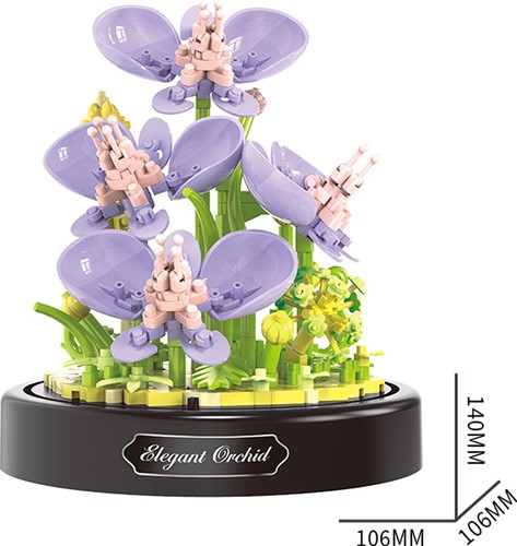 Balody Bouwset Orchidee-2