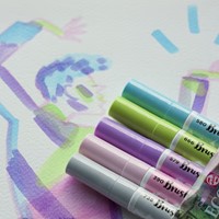Talens Ecoline Pinselstift-Set Pastell 5-teilig-3