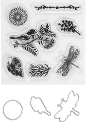 CC Stempels en Snijmallen Natuur 2,5-6 cm
