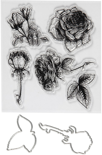 CC Stempels en Snijmallen Bloemen 4-6,5 cm