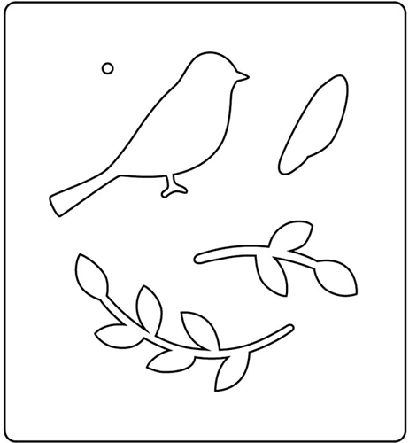 CC Vogel snijmal