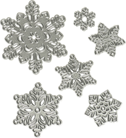 CC Sneeuwvlokken snijmallen 