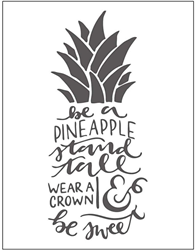 CC Embossing Folder, words, size 11x14 cm, thickness 2 mm, 1 pc