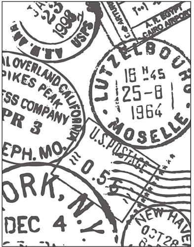 CC 2D Embossing Folder Motieven 11x14 cm