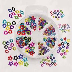 Eyelets Metallic Set 406 pieces