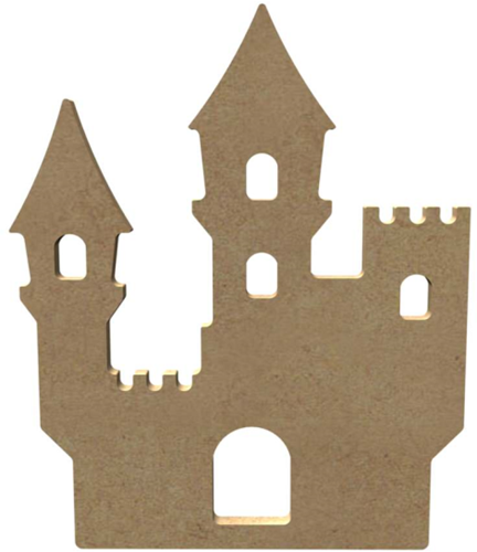 MDF Figuur Kasteel 15 cm