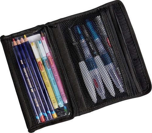 Derwent - Artpack Pencil Case Black-3
