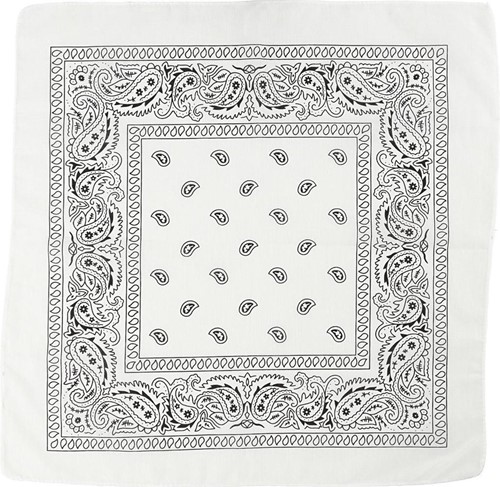 CC Bandana Weiß 55 x 55 cm