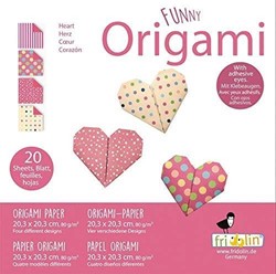 Fridolin Funny Origami deer 20 sheets 20x20 cm