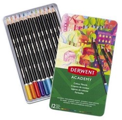 Derwent – Academy Color Dose mit 12 Bleistifte