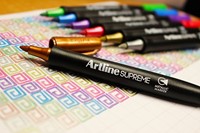 Artline Supreme Marker 790 Metallic Goud-2