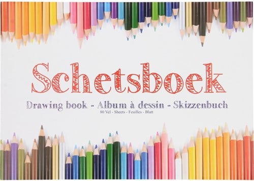 Wins Schetsboek A4 80 vel