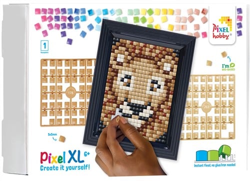 Pixelhobby XL Leeuw 10x12 cm