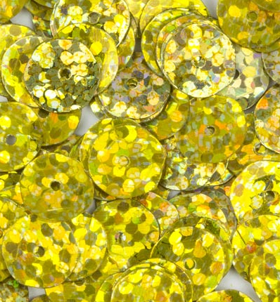 Pailletten 6 mm Disco Laser Goud 8gr-2