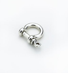 Hobby & Crafting Fun Hook with Pin 15 mm Platinum