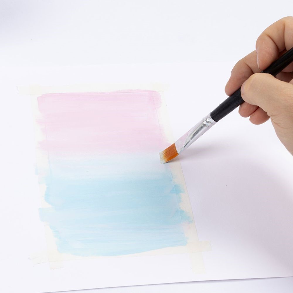 Hoe je kleurverlopen schildert met gouache