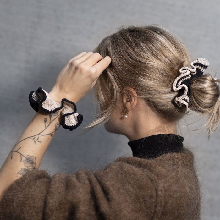 Gehaakte scrunchies