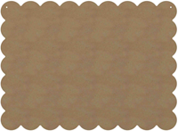 MDF Figuur Biscuit 58 cm