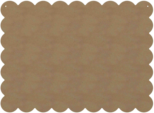 MDF Figuur Biscuit 58 cm