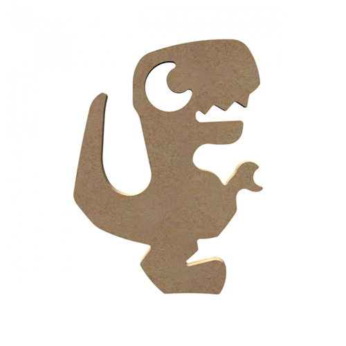 MDF Figuur Cartoon Tyrex 15 cm