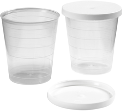 CC Bekertjes met deksel 30 ml 75 stuks