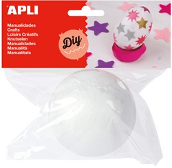 Apli Piepschuim Bal 80 mm, 1 stuk