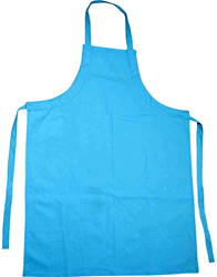 CC Kunstenaarsschort Blauw 7-12 jaar