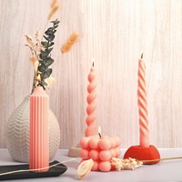 GC Siliconen Kaarsen Mal Twister 17 cm-3