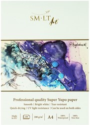SMLT Professional Papierblok Yupo A4 200gr 10 vel