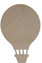 Gomille MDF Figure Hot Air Balloon 26 cm