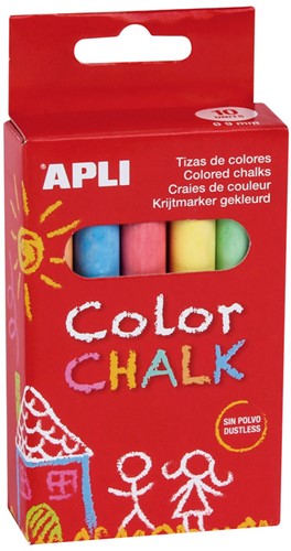 Apli Chalk Set 10 pcs