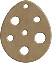 Gomille MDF Figure 5x7 cm Dino Egg