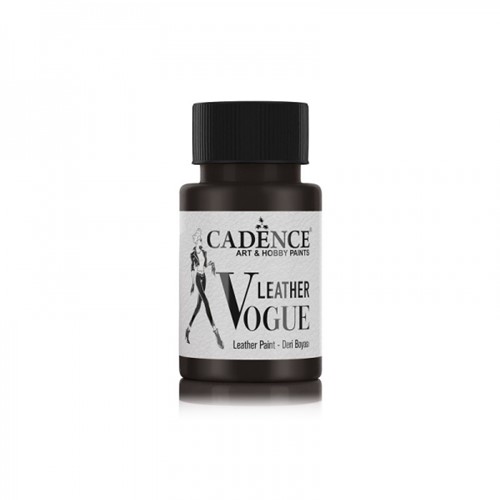 Cadence Leather Vogue Leer Verf 50 ml LVM-09 Metallic Black