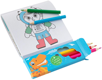 Grafix Kleur- en Activiteitenblok Dino's-2