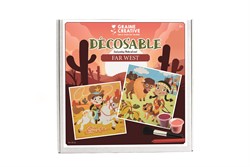GC Zandschilderen Set Wilde Westen 30x30 cm
