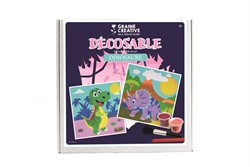 GC Zandschilderen Set Dinosaurussen 30x30 cm