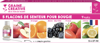 GC Candles Duftset 5x27 ml Obst